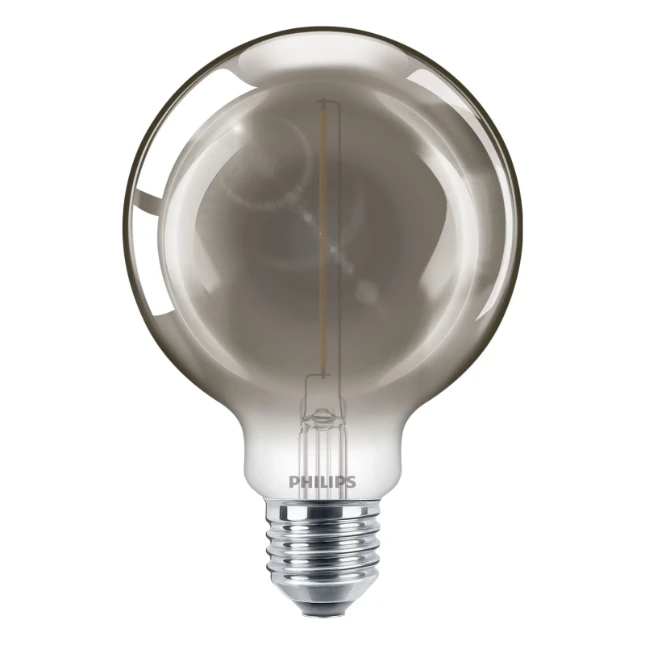 Philips Modern LED Globe Filament 15W E27 G93 smoky ND SRT4