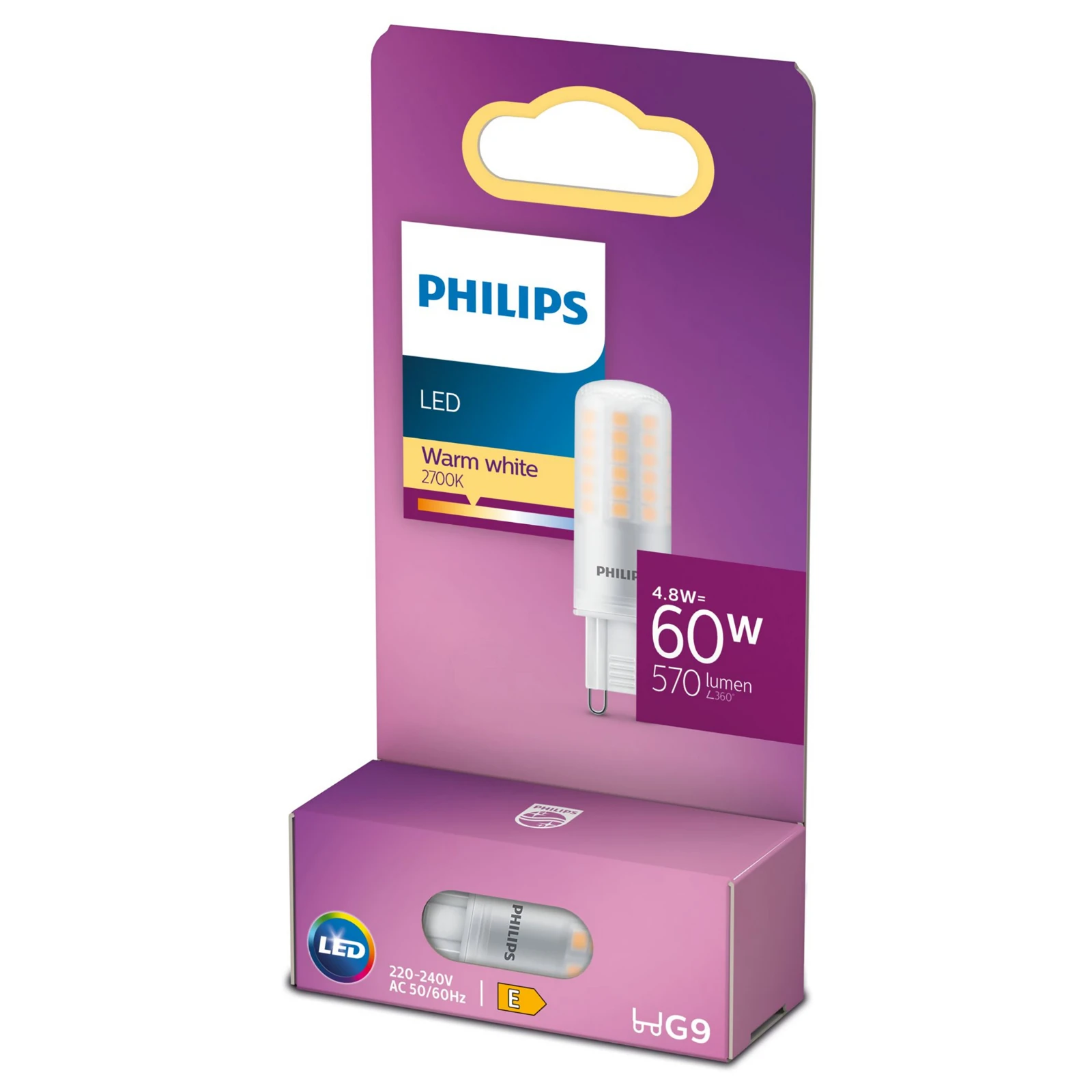 Philips LED Capsule 60W G9 WW ND SRT6