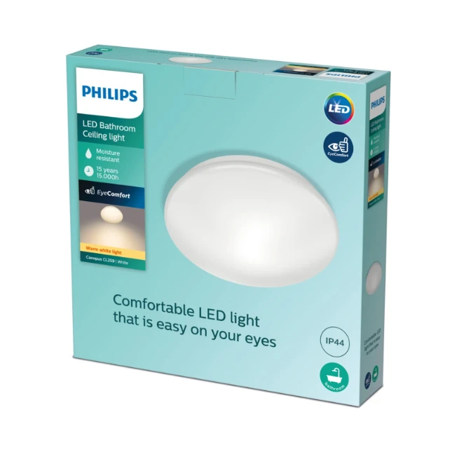Philips LED-Plafondlamp Canopus CL259 17W  IP44 O320 mm