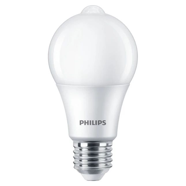 Philips Sensor LED lamp 60W A60 FR E27 WW ND