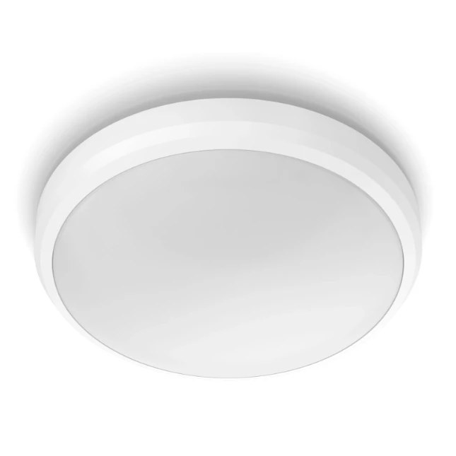 Philips LED-Plafondlamp Doris CL257 6W 27K wit IP44 O220 mm