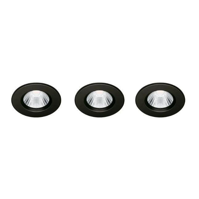Philips LED-inbouwspot Dive SL261 5,5W IP65R zwart (3 stuks)