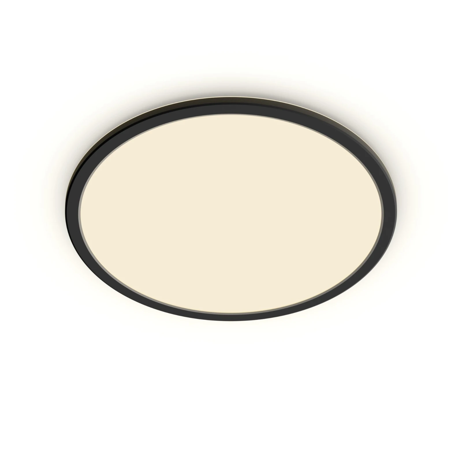 Philips LED-plafondlamp Superslim CL550 18W 2700K O300 mm zwart