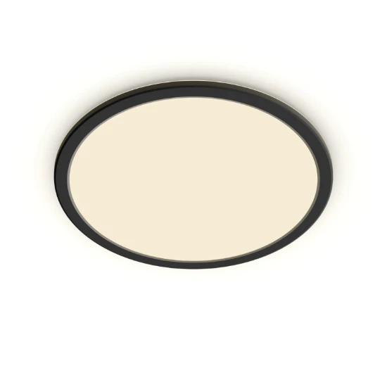 Philips LED-plafondlamp Superslim CL550 15W 2700K O250 mm zwart