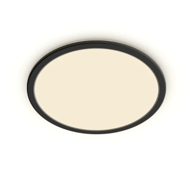 Philips LED-plafondlamp Superslim CL550 15W 2700K O250 mm zwart