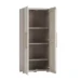 Keter Groove Opbergkast hoog - 3 planken