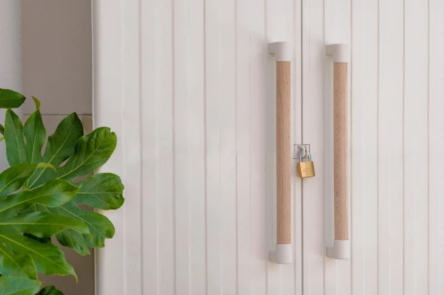 Keter Groove Opbergkast hoog - 3 planken
