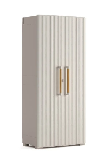 Keter Groove Opbergkast hoog - 3 planken