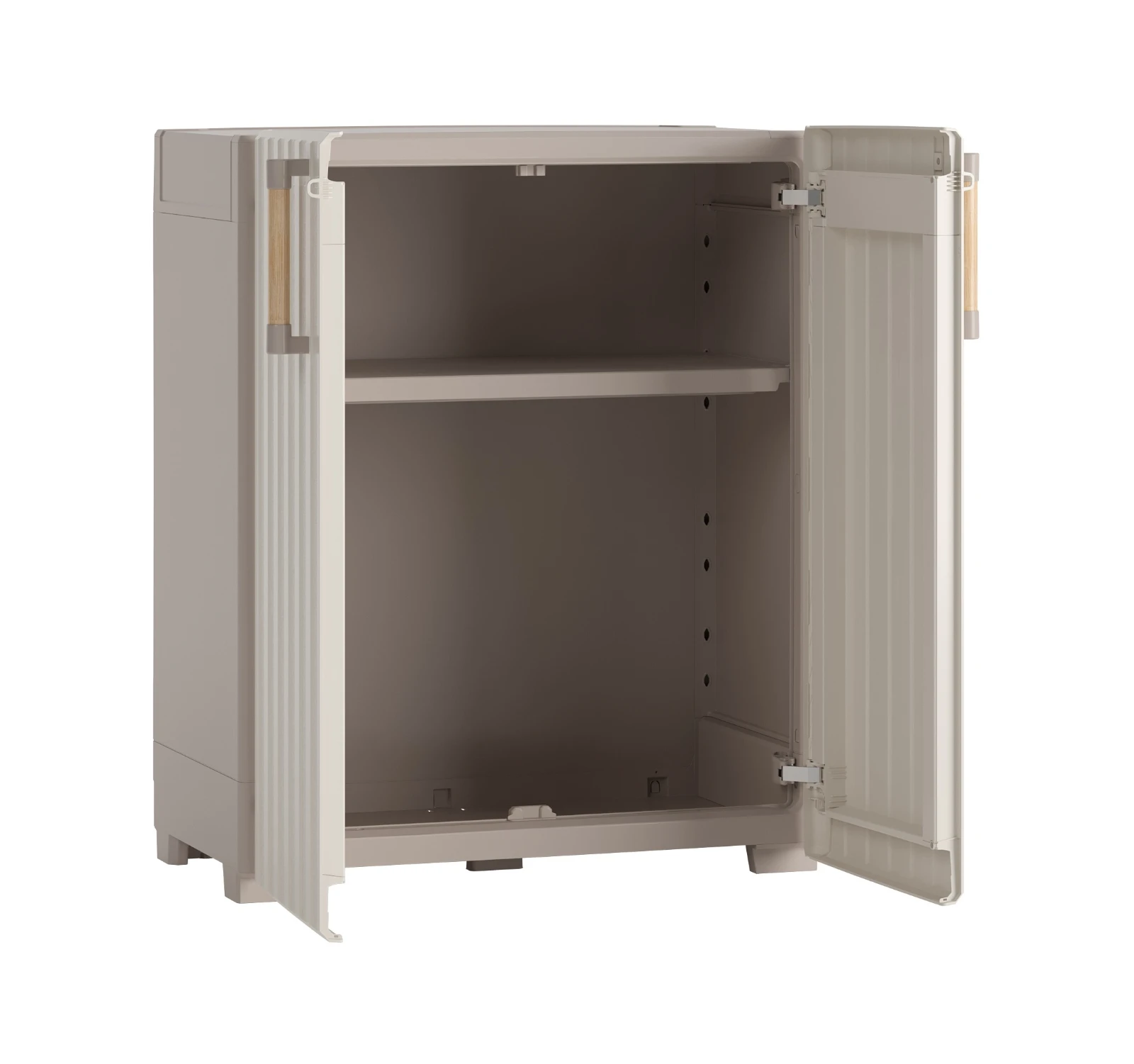 Keter Groove Opbergkast laag - 1 plank