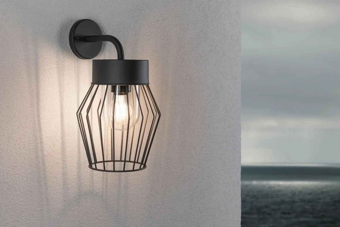Paulmann Outdoor buitenwandlamp Lanka IP44 E27 antraciet
