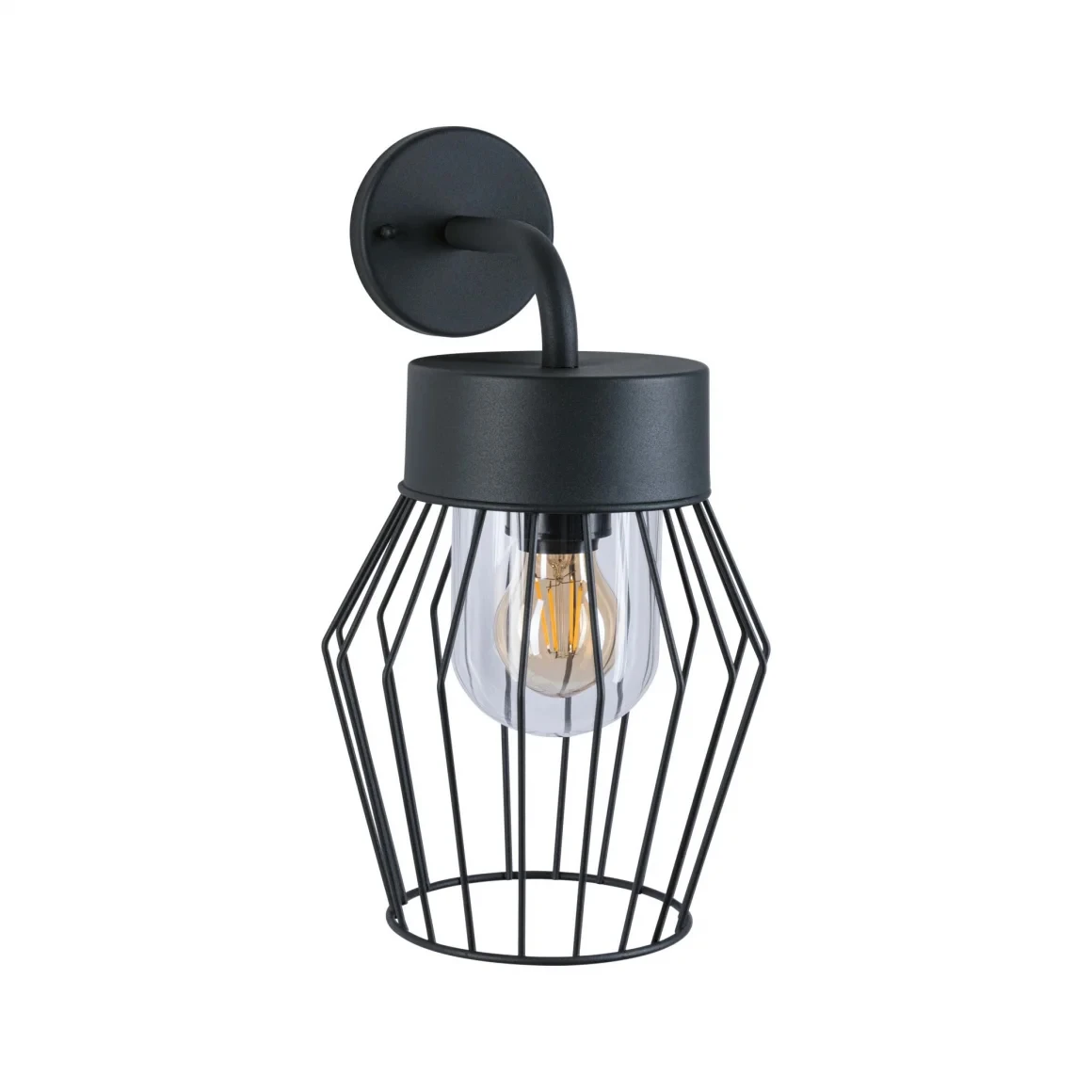 Paulmann Outdoor buitenwandlamp Lanka IP44 E27 antraciet