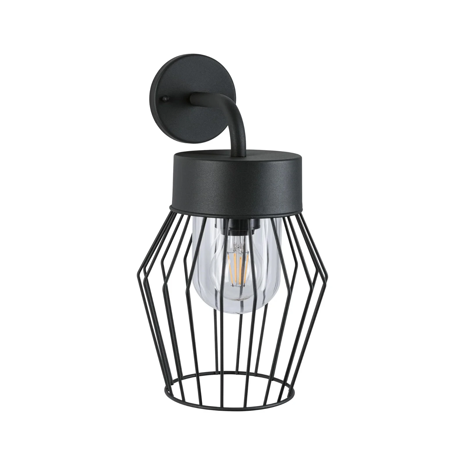 Paulmann Outdoor buitenwandlamp Lanka IP44 E27 antraciet
