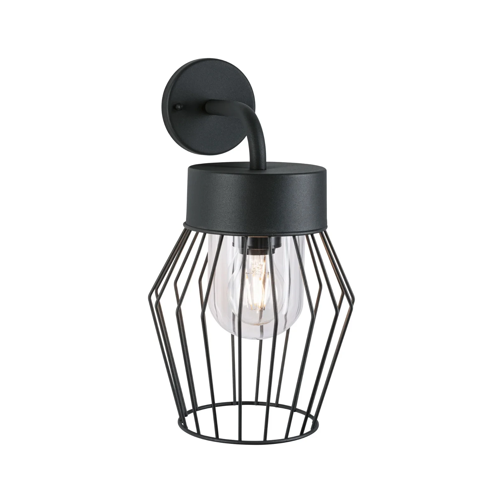 Paulmann Outdoor buitenwandlamp Lanka IP44 E27 antraciet