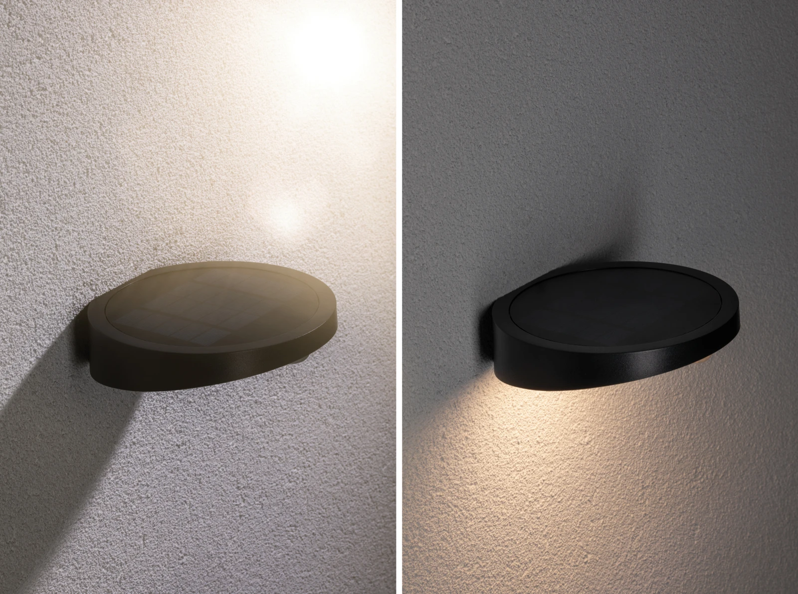 Paulmann Outdoor Solar Buitenwandlamp Ryse IP44 met bewegingsmelder