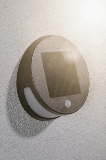 Paulmann Outdoor Solar Buitenwandlamp Helena IP44 met bewegingsmelder