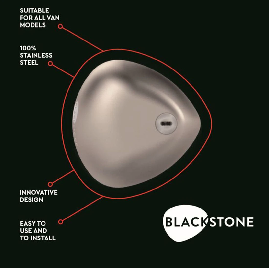 bott Bestelwagen slot Daken Blackstone Black combo (2 stuks)