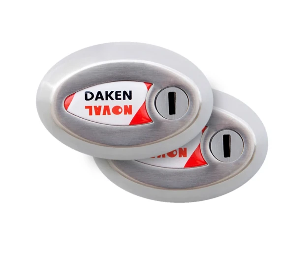 bott Veiligheidsslot Daken Noval (set van 2) - inclusief 4 sleutels