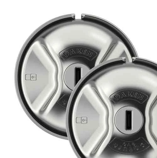 bott Veiligheidsslot Daken Saturn EVO (set van 2) - inclusief 4 sleutels