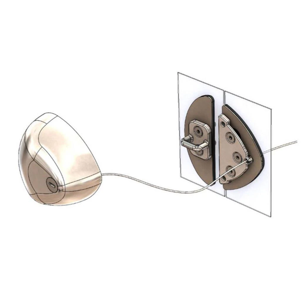 bott Bestelwagen slot Daken Blackstone Silver slam (1 stuk)