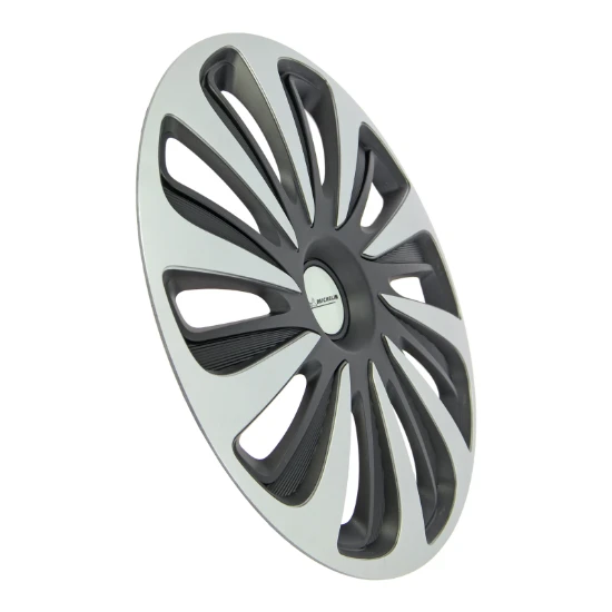 Michelin Wieldoppen 14 inch - zilver/zwart - nvs