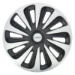 Michelin Wieldoppen 15 inch - zilver/zwart - nvs