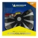 Michelin Wieldoppen 15 inch - zilver/zwart - nvs