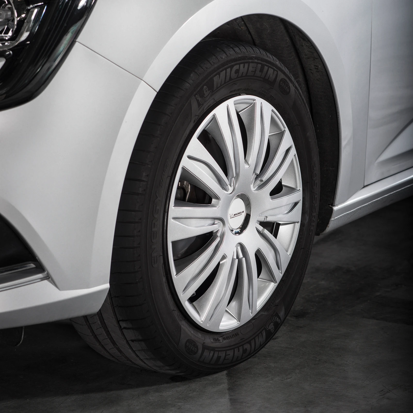 Michelin Wieldoppen 15 inch - chroom - 4st