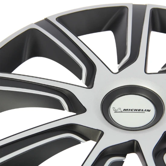 Michelin Wieldoppen 16 inch - zilver/zwart - 4 st