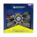 Michelin Wieldoppen 16 inch - zilver/zwart - 4 st