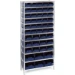 Raaco Aluminium Rek inclusief 48 bakken (mix)