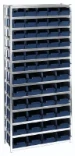 Raaco Aluminium Rek inclusief 54 bakken (mix)