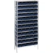 Raaco Aluminium Rek inclusief 60 bakken