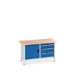 bott Cubio werkbank Multiplex Breedte 1500 mm RAL 5010