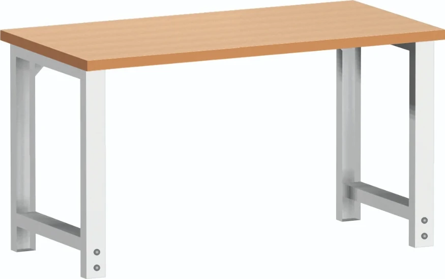 bott Cubio werkbank Hoogte 740-1140 mm RAL 7035