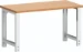 bott Cubio werkbank Hoogte 740-1140 mm RAL 7035