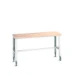 bott Cubio Verrijdbare Werktafel Breedte 2000 Hoogte 840-1140 mm RAL 7035