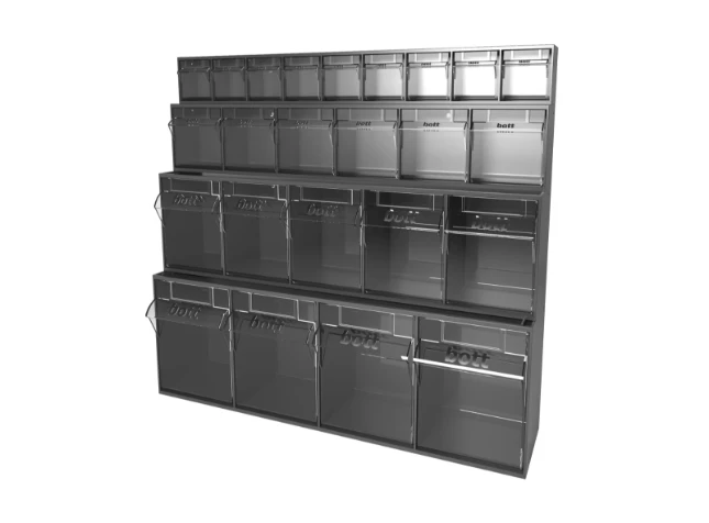 bott documenthouderset 600x178x564mm 24 compartementen