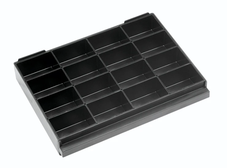 Raaco-tiroir, 250-3 ESD noir