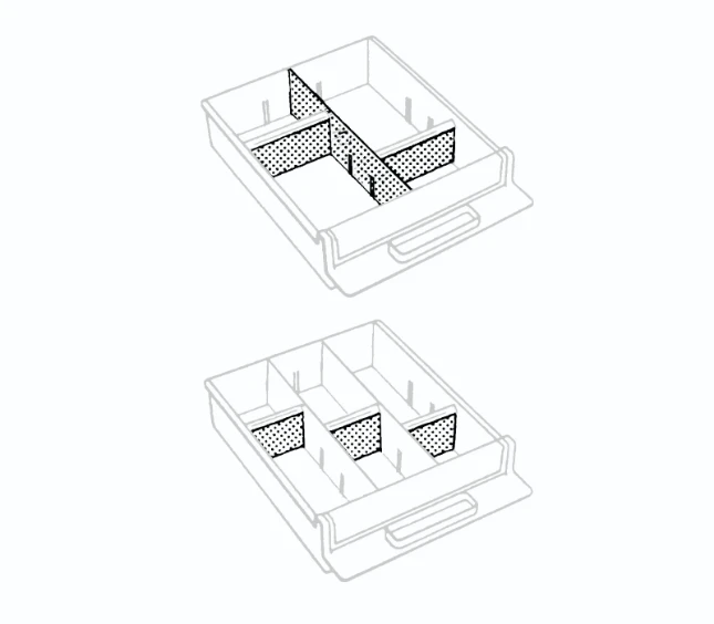 Raaco-Separations longitude (12pcs.), 12x80318