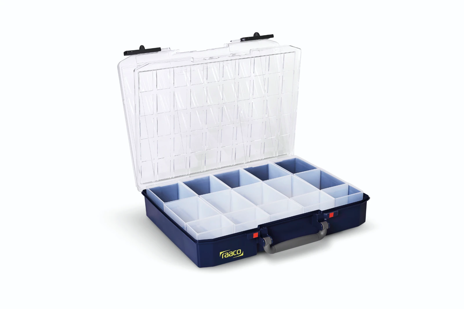 Raaco Assortimentsdoos CarryLite 80 5x10 - dubbele deksel u-profiel