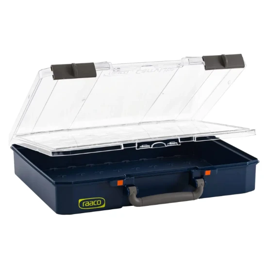 Raaco Assortimentsdoos CarryLite 80 5x10 - dubbele deksel u-profiel