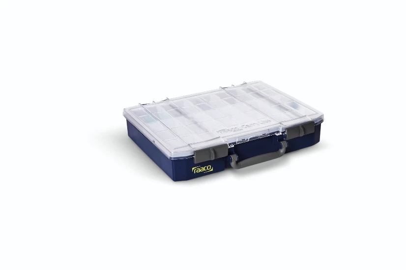 Raaco Assortimentsdoos CarryLite 80 5x10 - dubbele deksel u-profiel