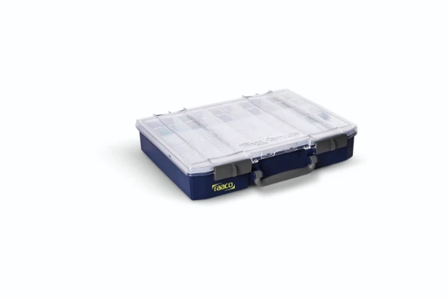 Raaco Assortimentsdoos CarryLite 80 5x10 - dubbele deksel u-profiel