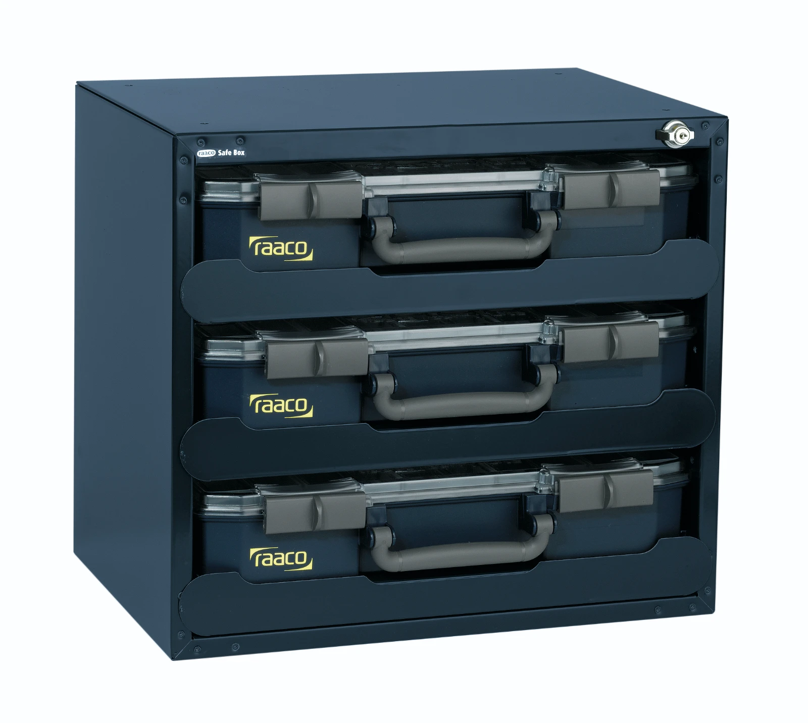 Raaco Safe Box 80x3 incl. 3x CarryLite 80 5x10-15