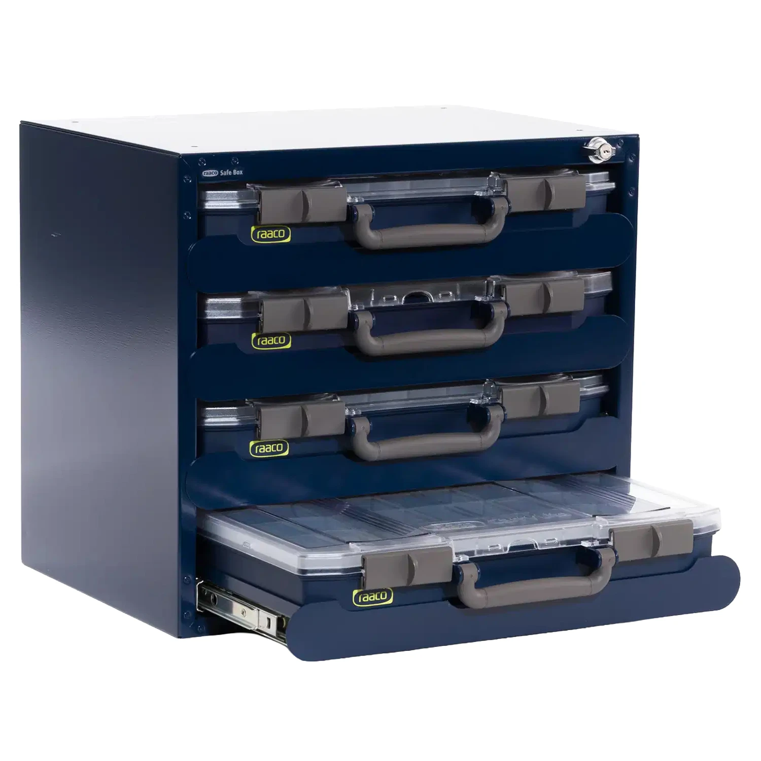 Raaco Assortimentsdoos SafeBox met 2x CarryLite 55-24