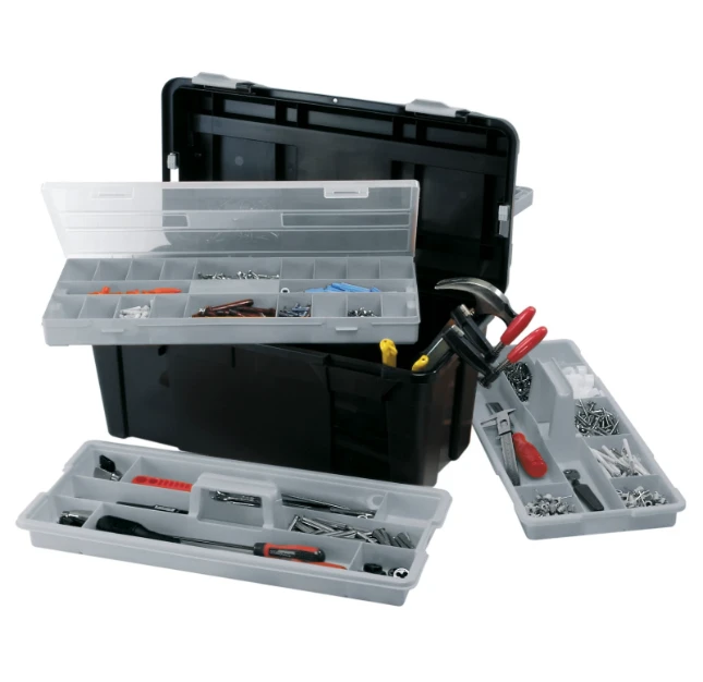 Raaco Gereedschapskoffer T33 DIY zwart/grijs
