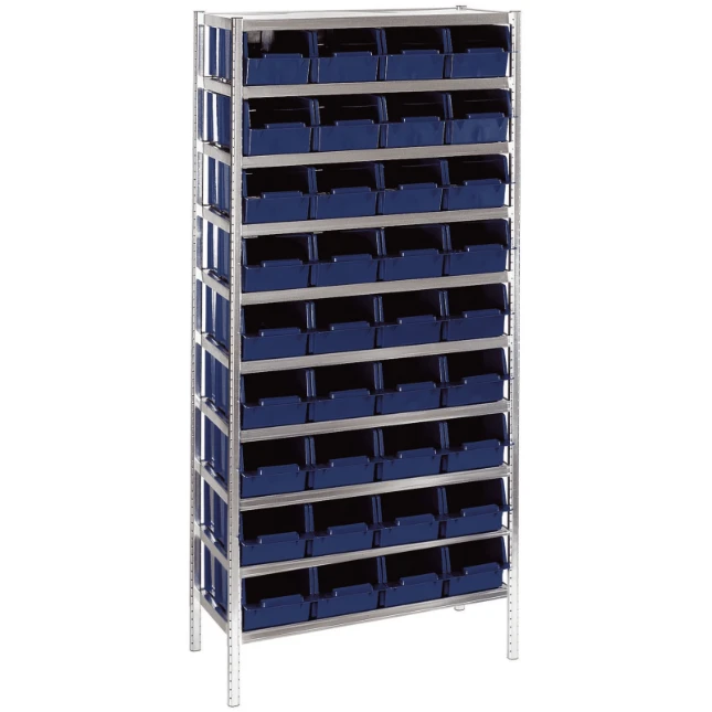 Raaco Bakkenkast 7-1600 met bakken - blauw