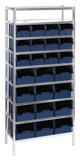 Raaco Aluminium Rek inclusief 2x12 bakken