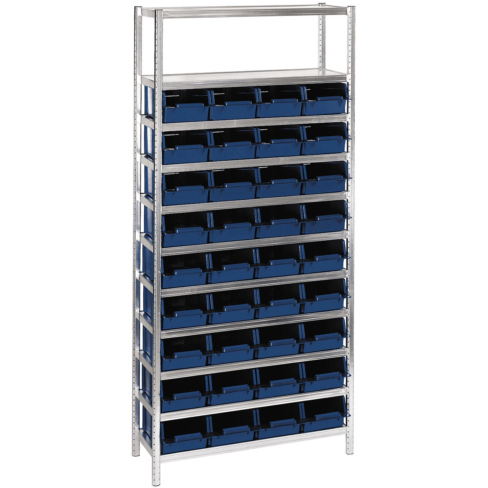 Raaco Bakkenkast 6-1100 met bakken - blauw