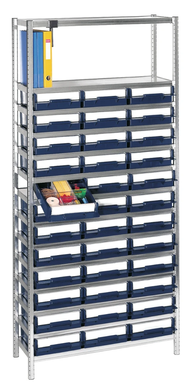 Raaco Aluminium Rek inclusief 36 laden